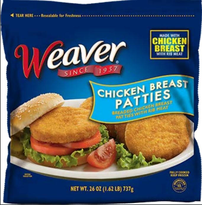 weaver chicken recall