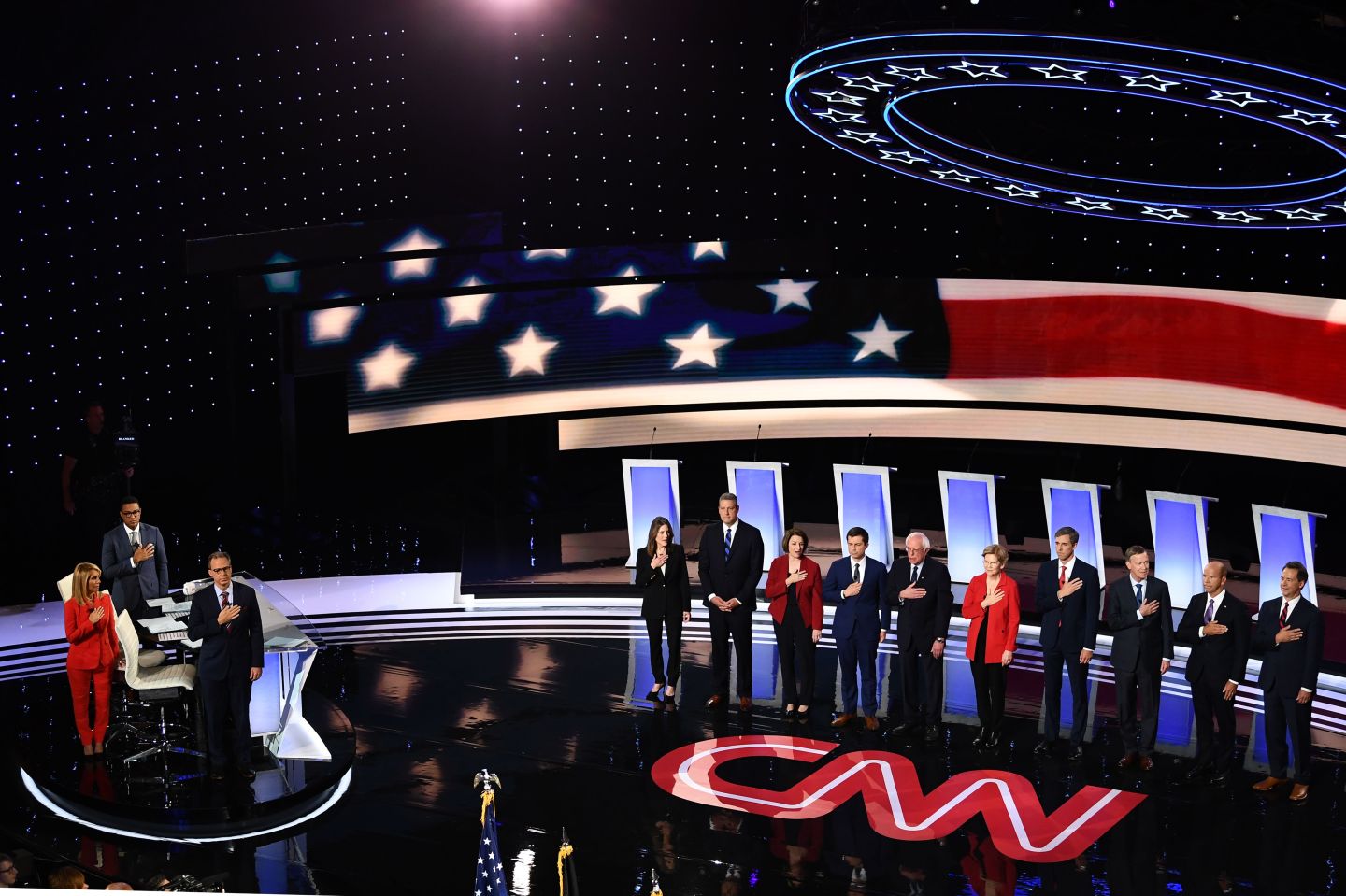 CNN poked and prodded for fault lines among Democrats running for president during both nights of debates this week, and that wasn't to everyone's liking.