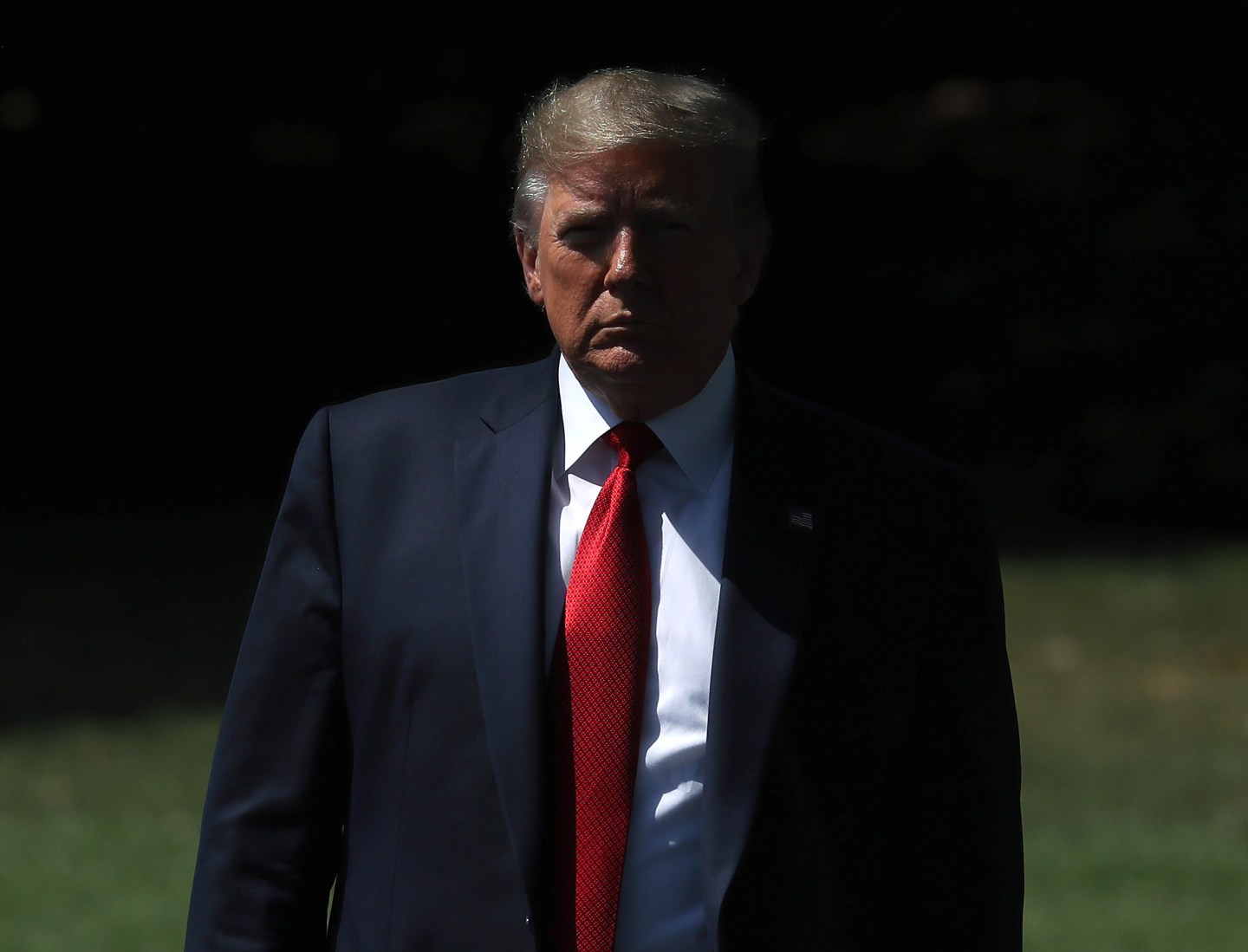 President Donald Trump Departs White House For Kentucky