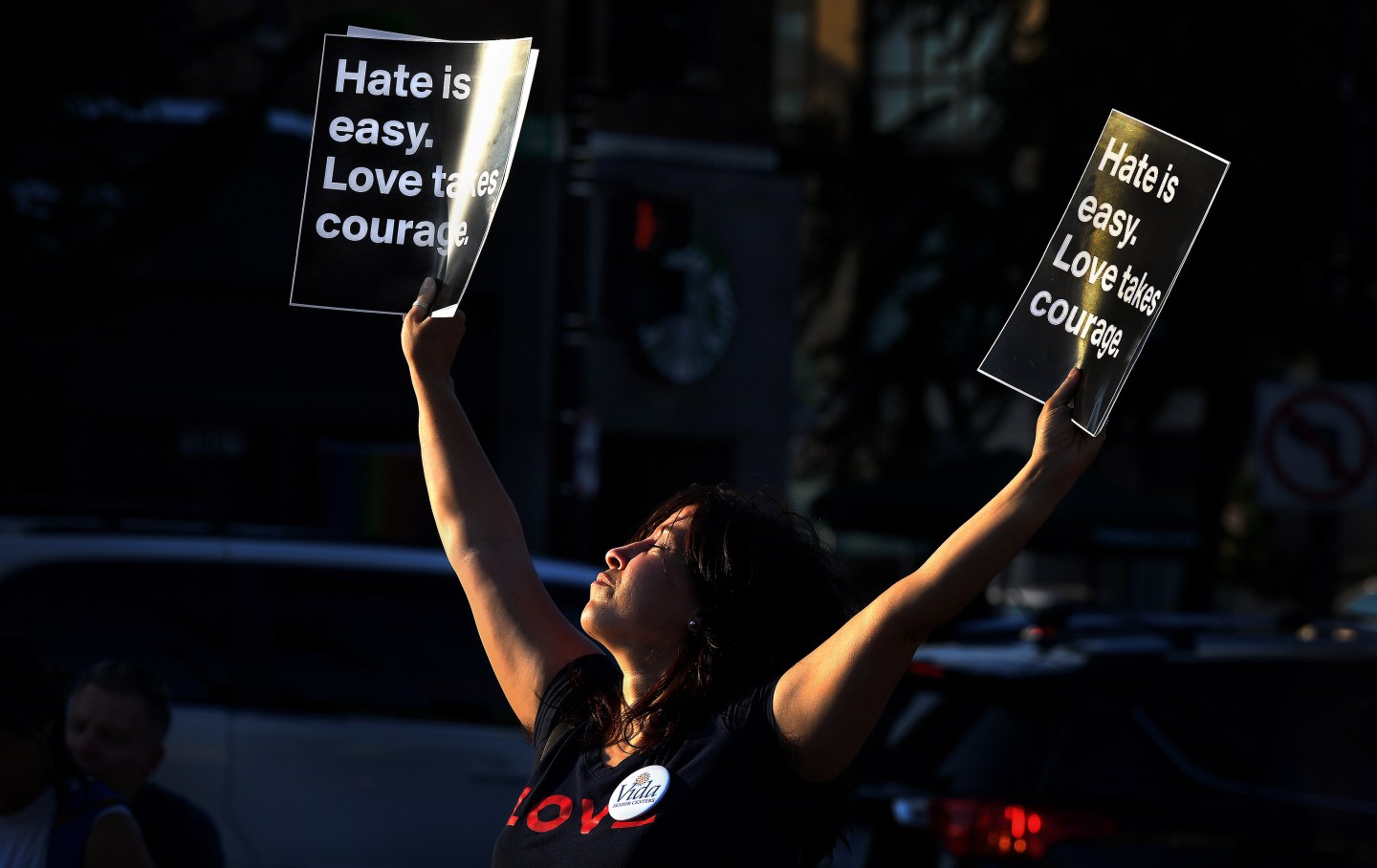 Adams Morgan Neighborhood Holds a Vigil to Remember the Victims in El Paso
