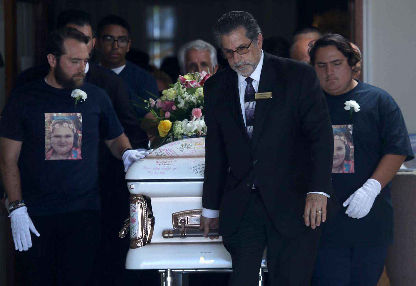 Funeral Held For 13 Year Old Girl Killed At Gilroy Garlic Festival Shooting