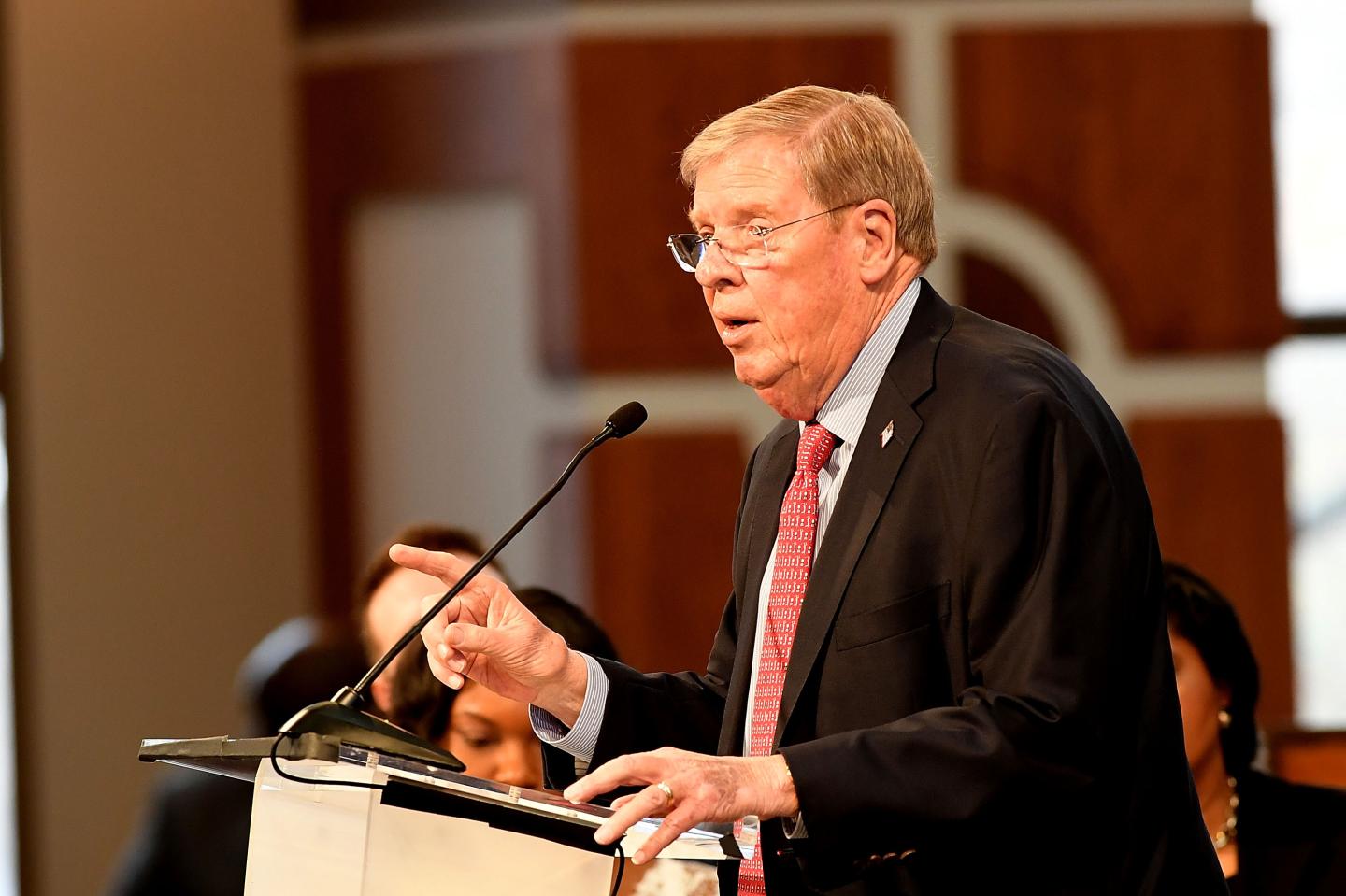 Senator Johnny Isakson (R-GA) speaks