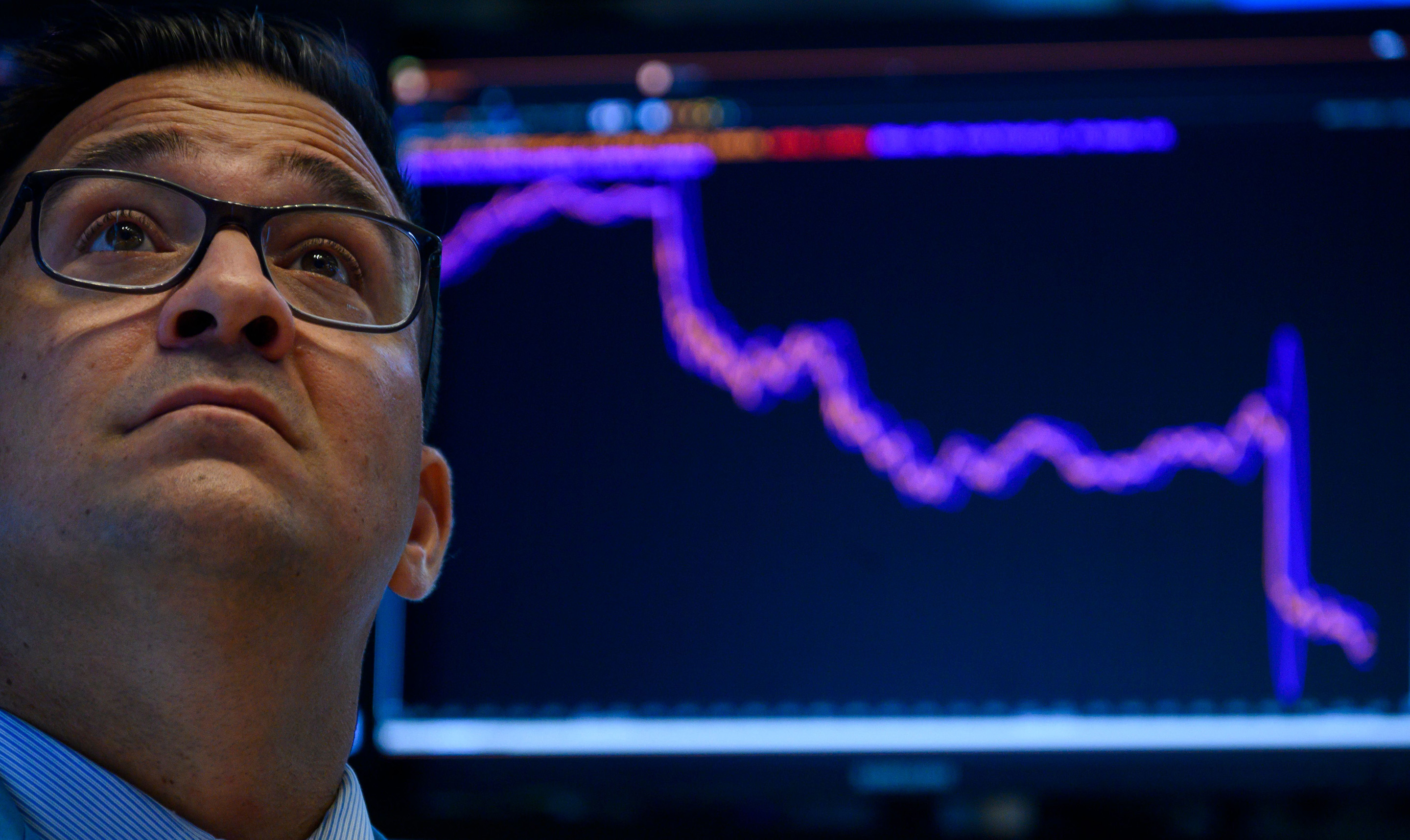 US Market Drop NYSE