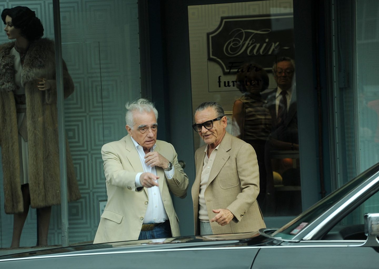 Director Martin Scorsese and Joe Pesci