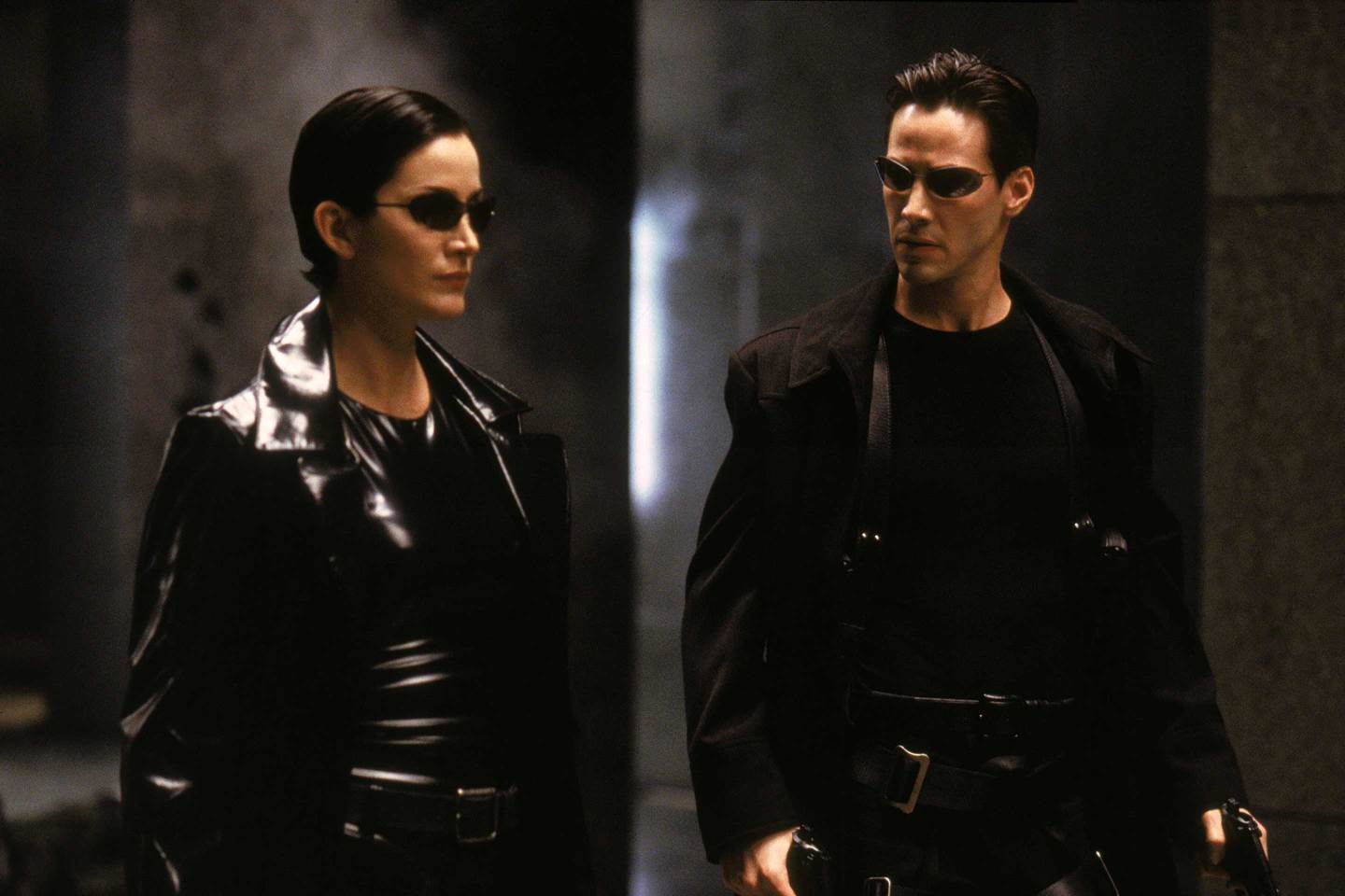 the matrix-keanu reeves-Carrie-Anne Moss