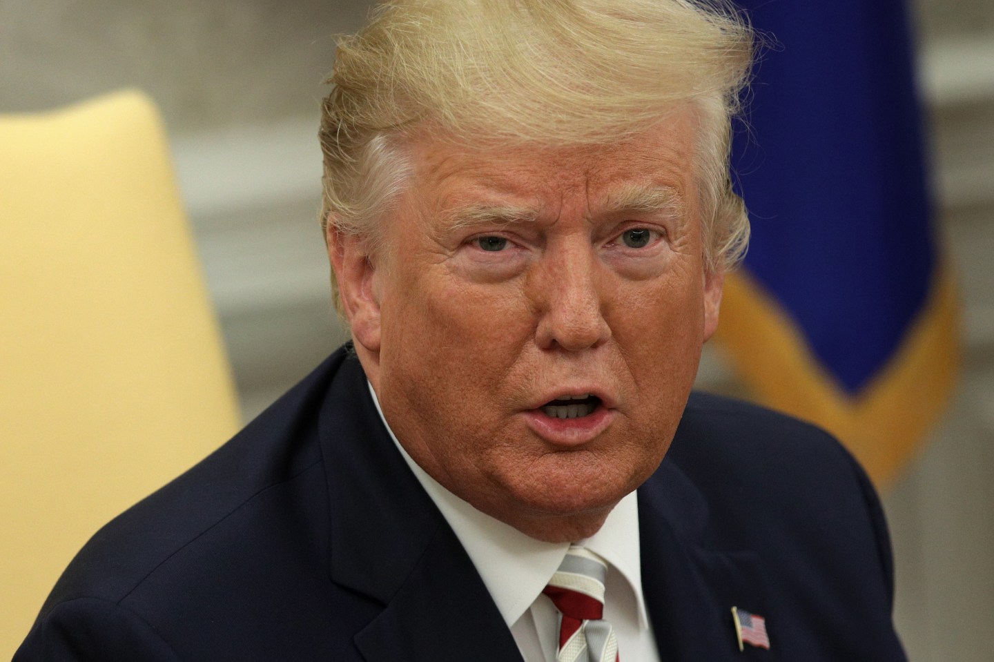 President Donald Trump Meets With Romanian President Klaus Iohannis At The White House