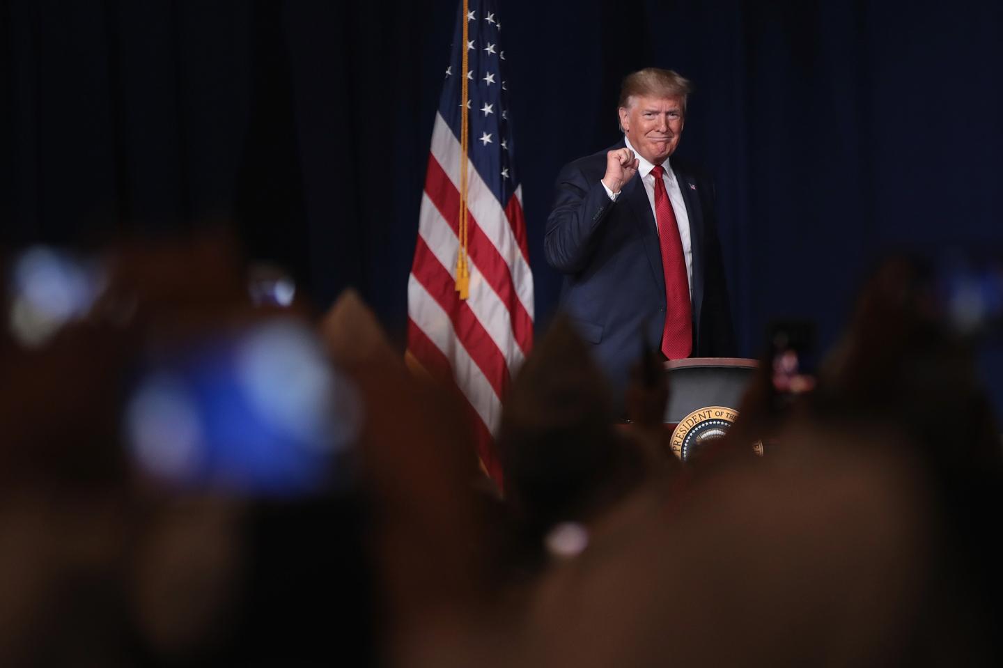 President Trump Addresses American Veterans 75th National Convention