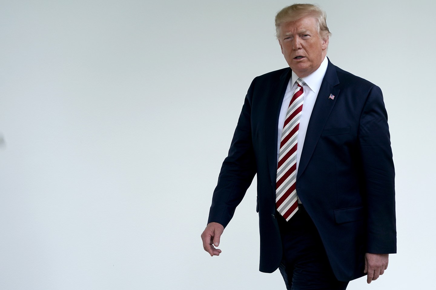 President Donald Trump Meets With Romanian President Klaus Iohannis At The White House