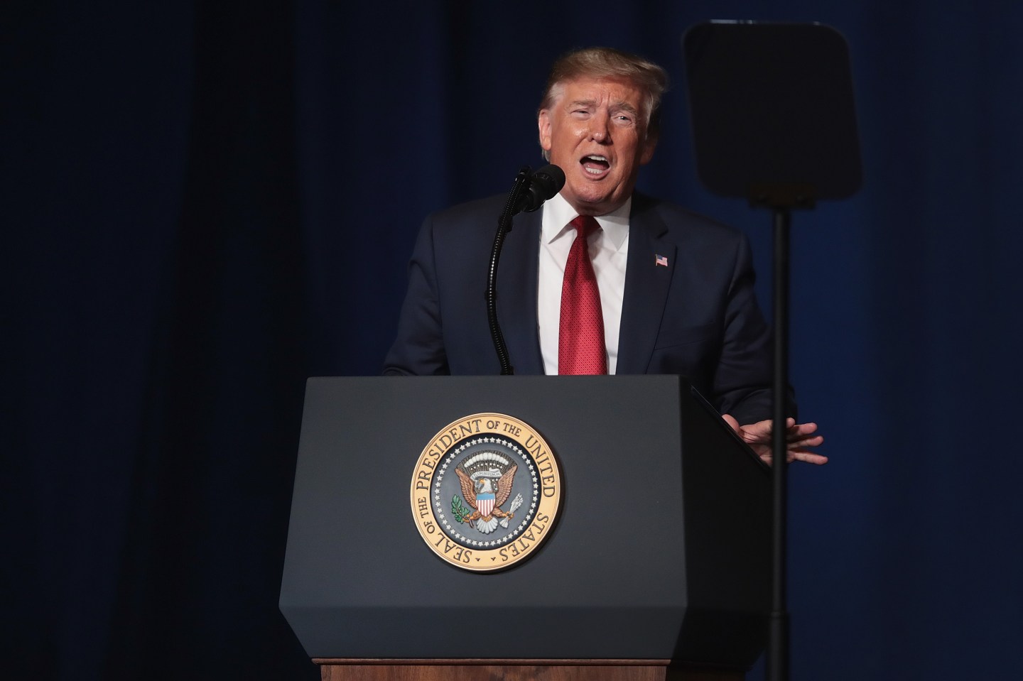 President Trump Addresses American Veterans 75th National Convention