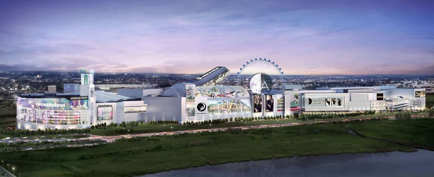 American Dream opens next month, adjacent to the Meadowlands Sports Complex in northern New Jersey.