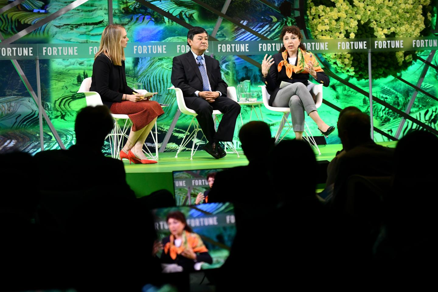 026 Fortune Global Sustainability Forum 2019 Thursday, September 5th, 2019 Yunnan, China 3:15pm-3:40pm BIODIVERSITY AND GREEN DEVELOPMENT Over the past five decades, the world’s population has doubled and the size of the global economy has tripled. But in that same interval, earth lost 100 million hectares of tropical forests, and 90% of its wetlands, according to a United Nations global assessment. Nearly a tenth of the planet’s plants and animals face great danger. Next year, Kunming will host the 15th Conference of the Parties to the Convention on Biological Diversity. Can the international community agree on a plan for preserving global biodiversity? And what should that plan include? Huang Runqiu, Vice Minister of Ecology and Environment, The People’s Republic of China Cristiana Paşca Palmer, Executive Secretary, Convention on Biological Diversity; Assistant Secretary General, United Nations Moderator: Claire Zillman, Editor, FORTUNE Photograph by Stefen Chow/Fortune