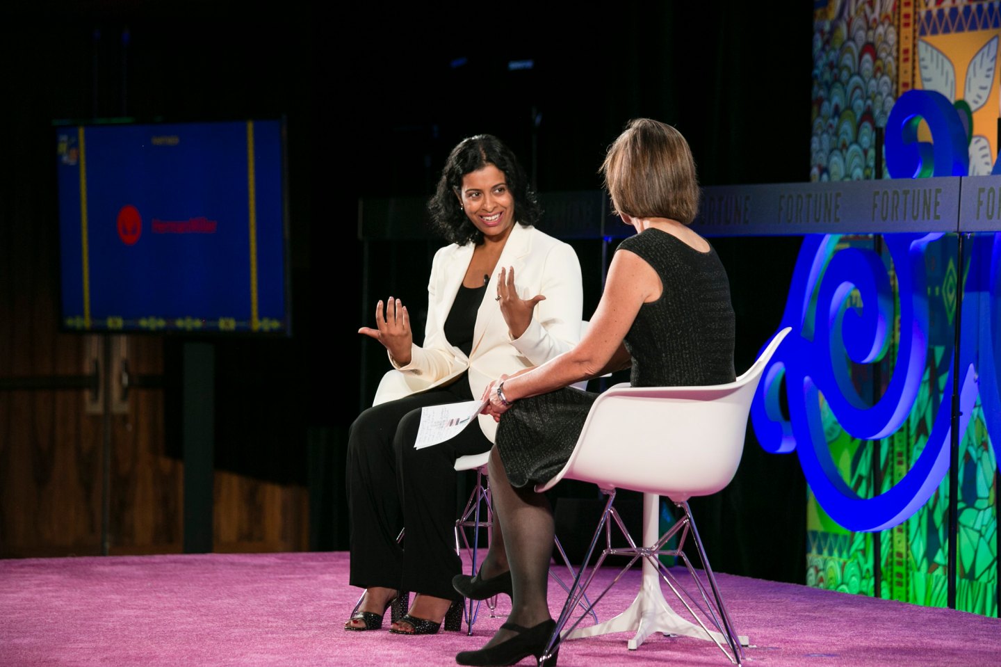 Neela Montgomery, CEO of Crate & Barrel, at MPW International Summit