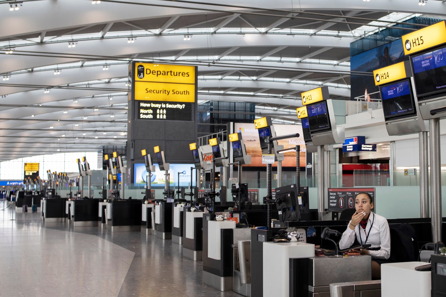 British Airways Pilots Strike Heathrow Airport