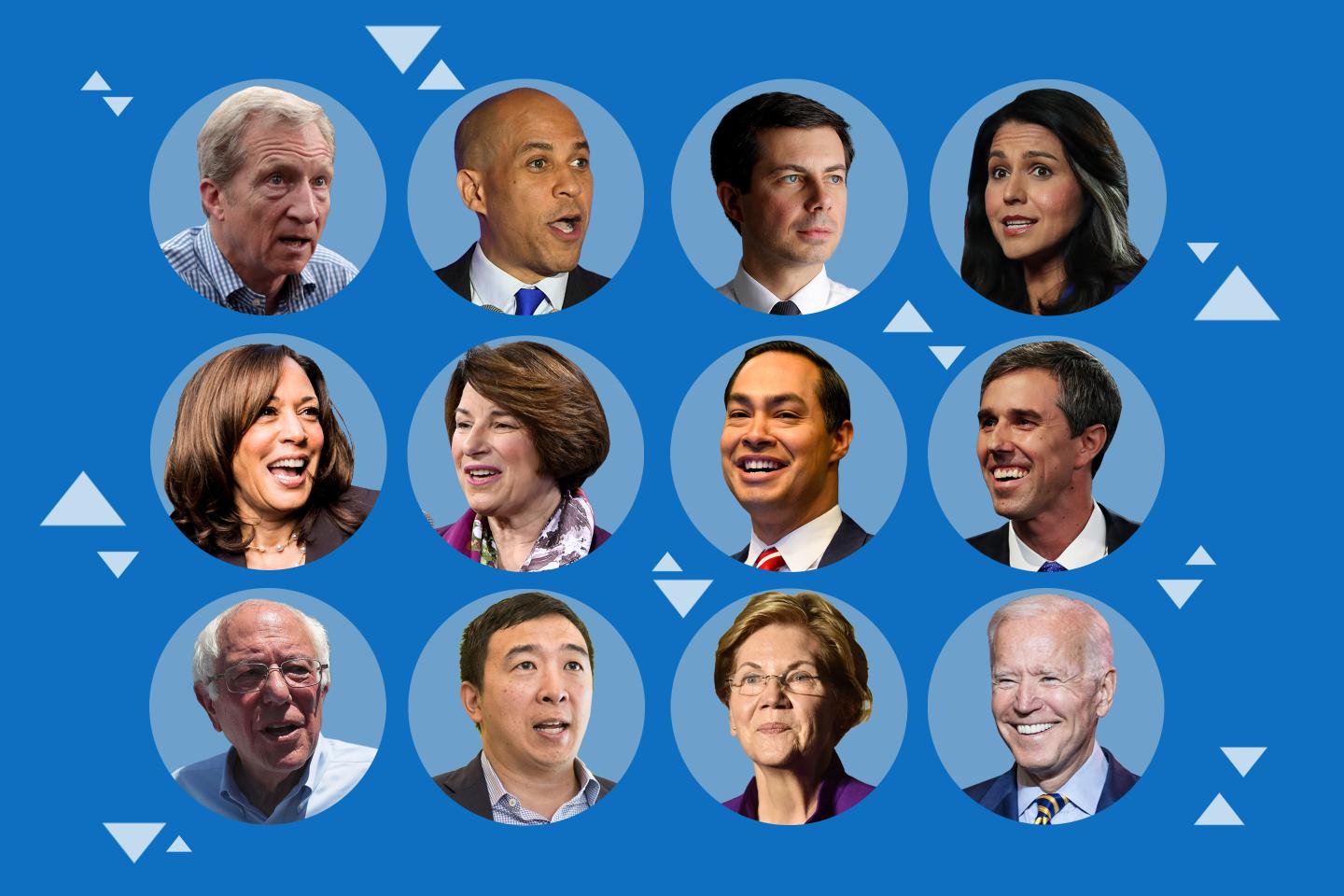 Democratic Presidential Candidates 2020