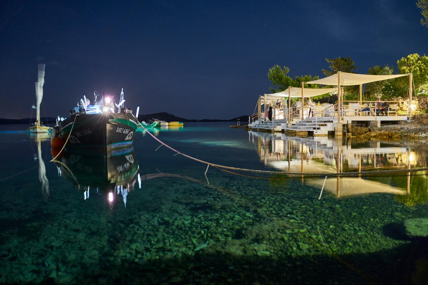 This High-End Restaurant and Glamping Ground in Croatia’s Archipelago Is Accessible Only by Boat