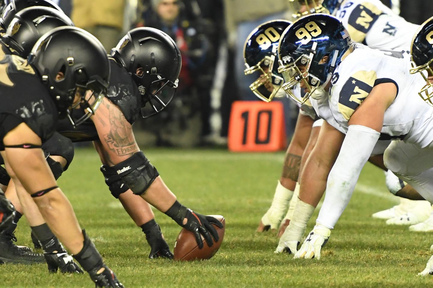 Watch a Former Army Green Beret Congressman Root for Navy Football—as a Warning About Deepfakes