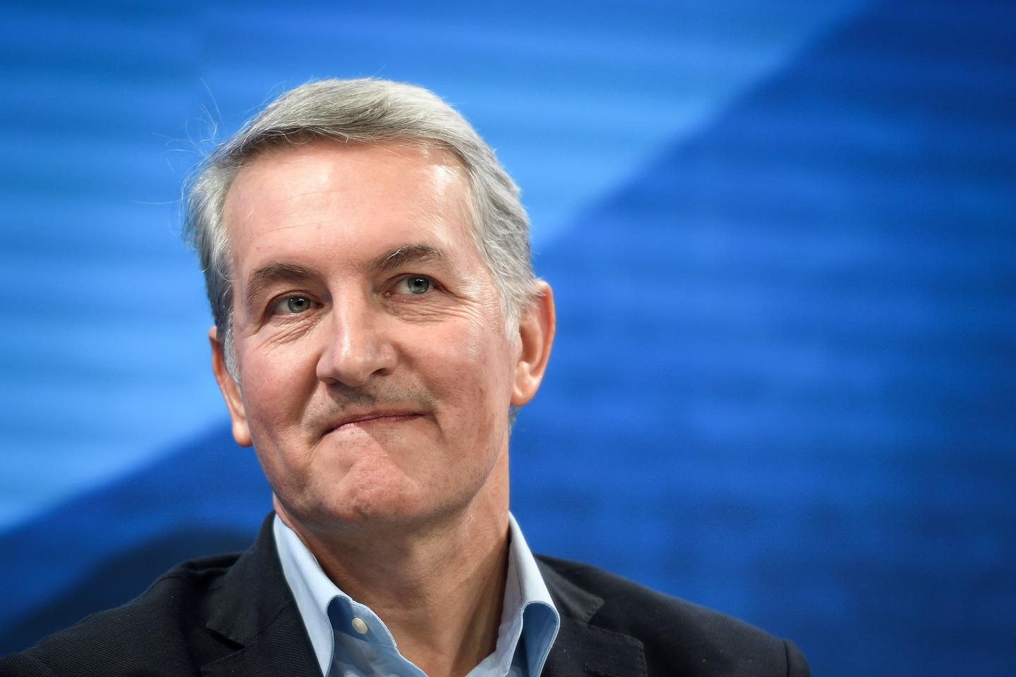 PepsiCo CEO Ramon Laguarta attends a session during the World Economic Forum (WEF) annual meeting, on January 24, 2019 in Davos, eastern Switzerland.