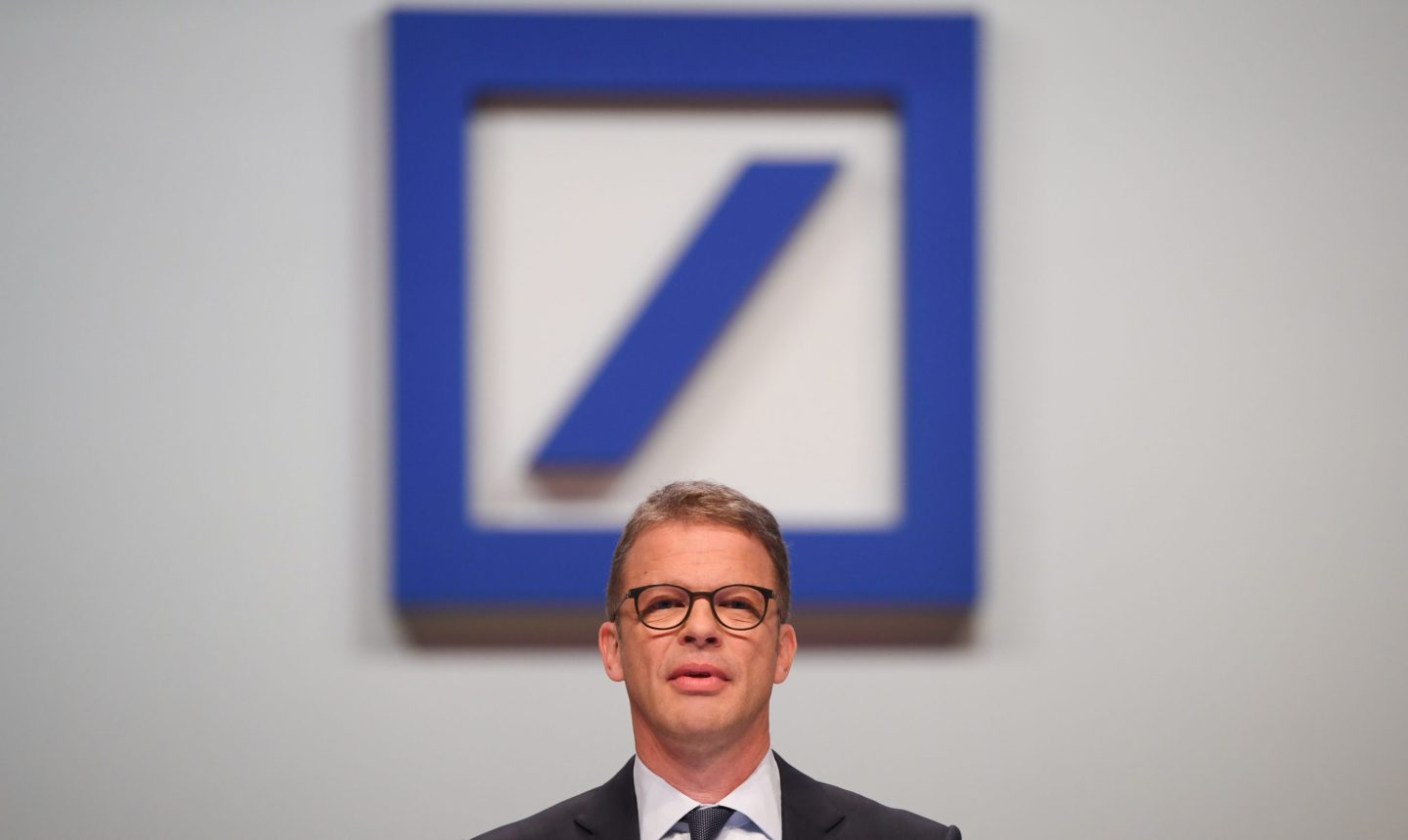 Annual General Meeting Deutsche Bank in Frankfurt