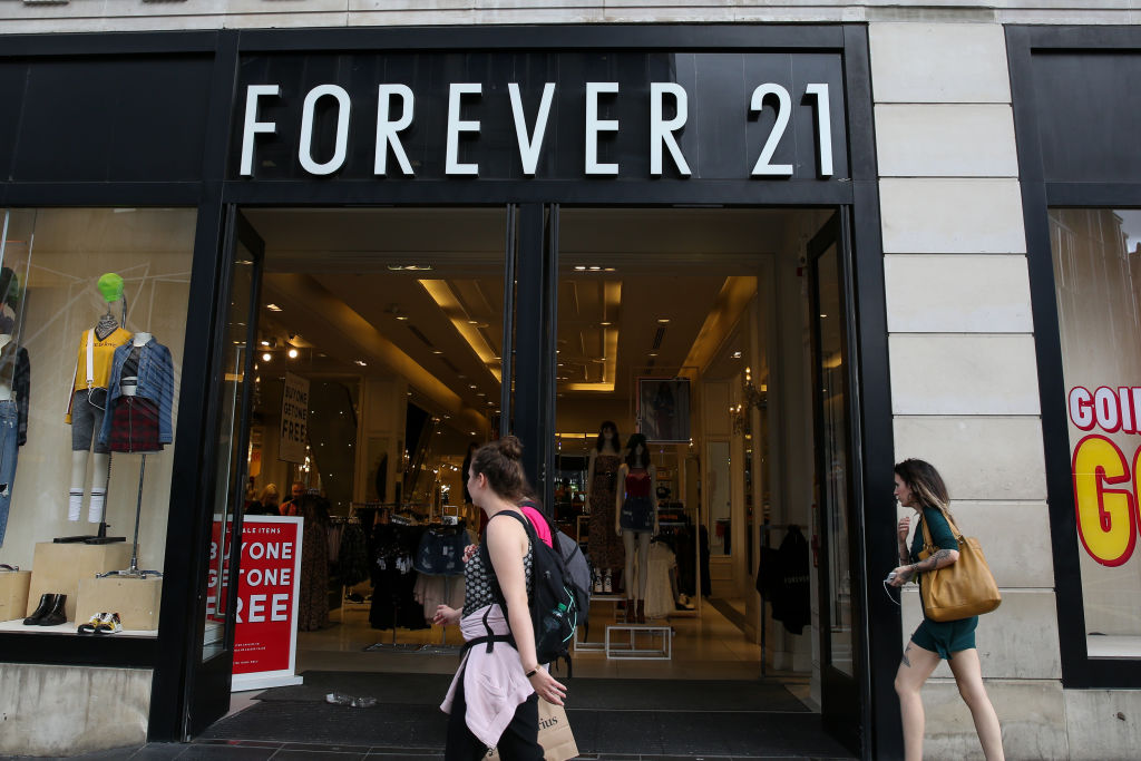 Forever 21 store in London