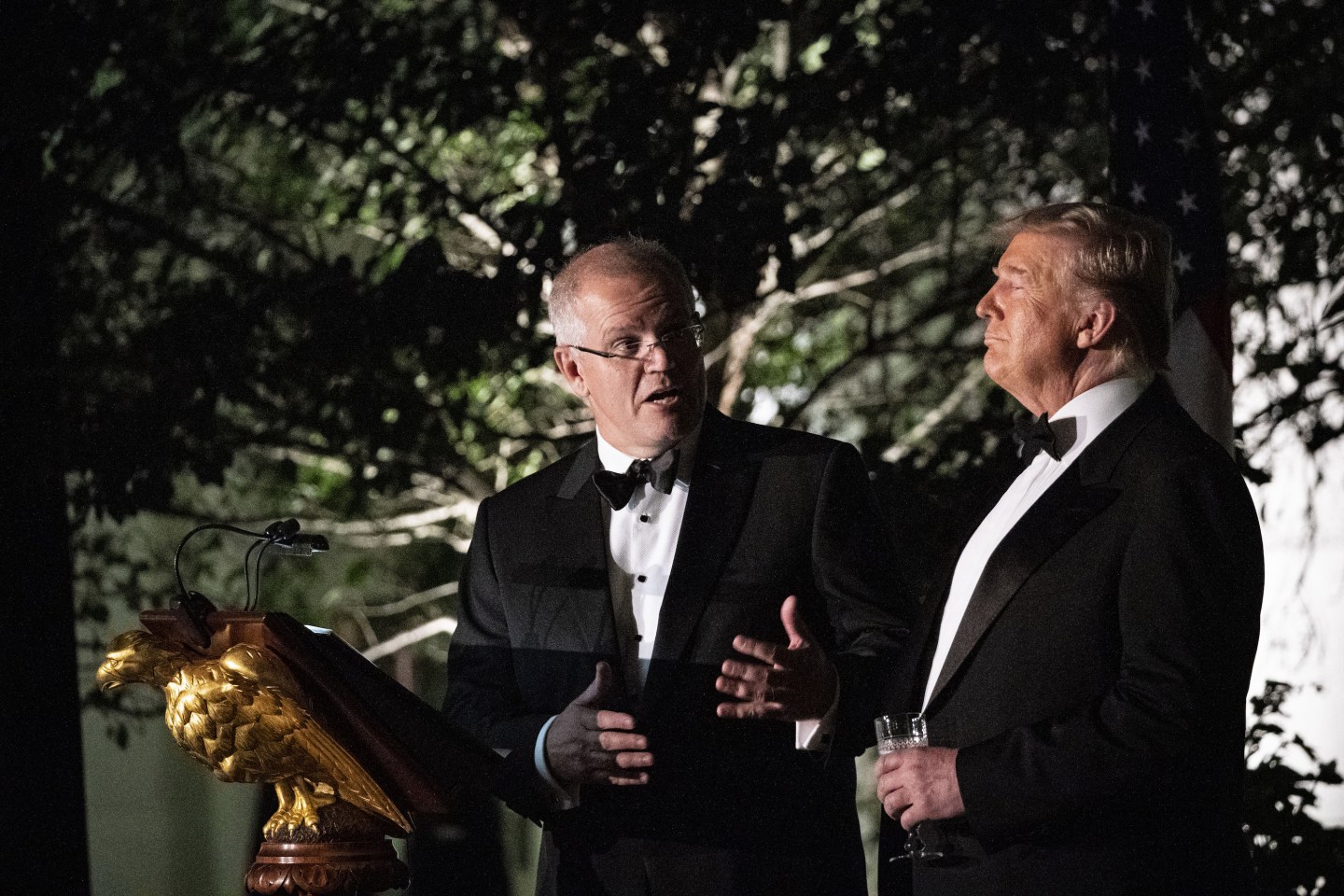 President Trump Welcomes Australian Prime Minister Scott Morrison To The Washington On State Visit