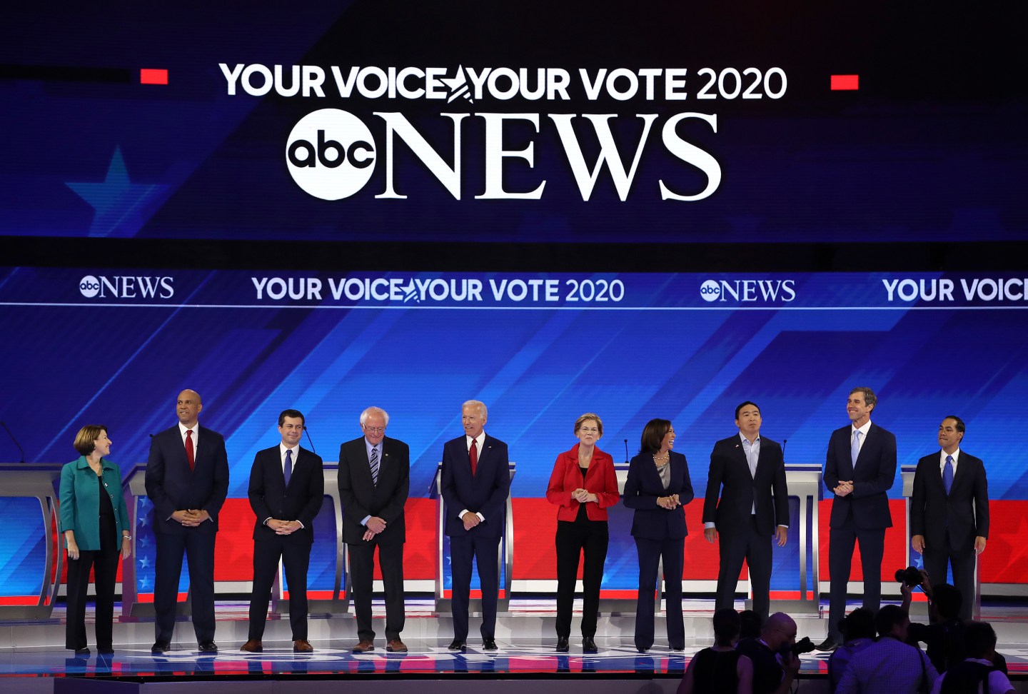 Democratic Presidential Candidates Participate In Third Debate In Houston