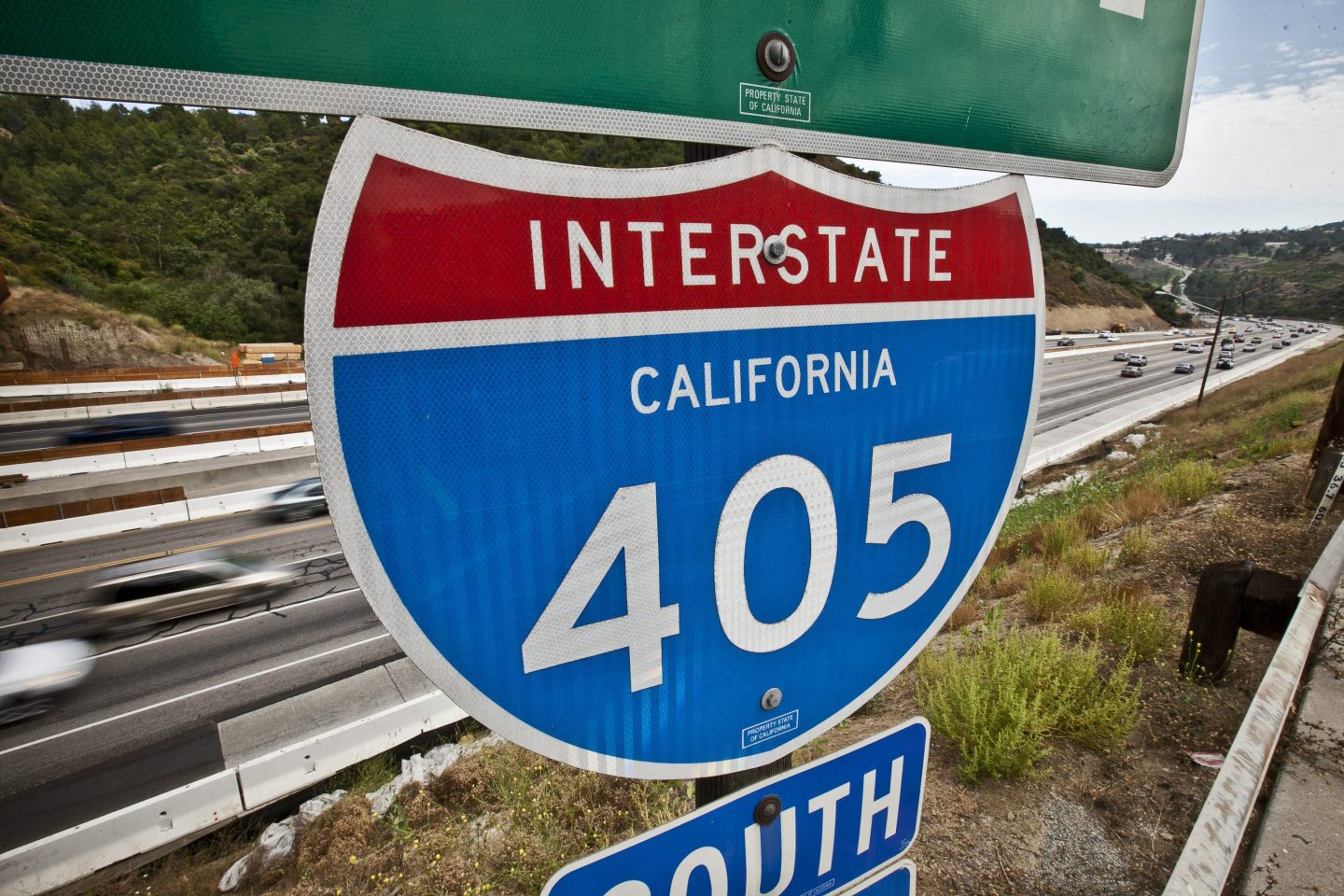 USA - Transportation - 405 Freeway in Los Angeles