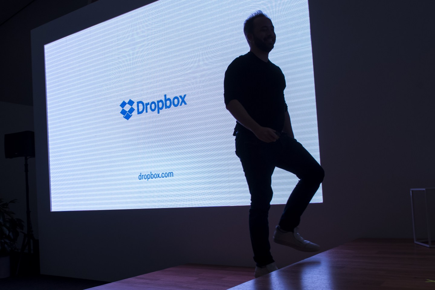 Dropbox debuted its new Spaces app, intended to expand the company beyond online storage.