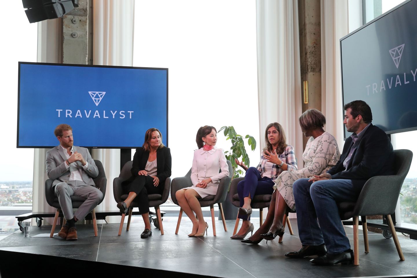 The Duke Of Sussex Prince Harry Launches New Partnership In Amsterdam