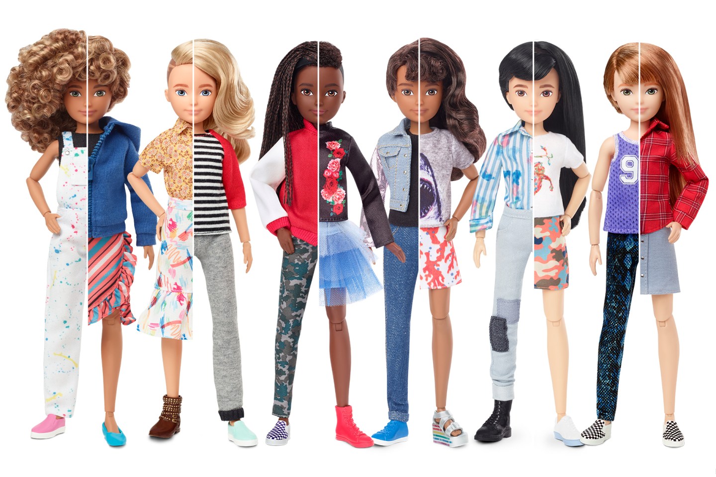 Mattel Gender Neutral Dolls Creatable World