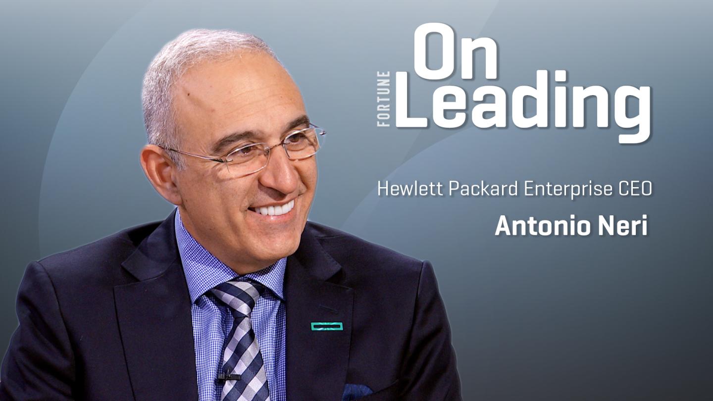 HPE CEO’s Leadership Advice: ‘Aspire to Be Something Bigger’