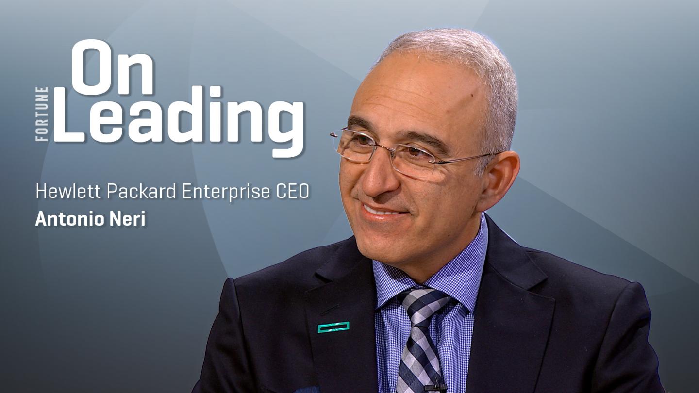 HPE CEO: “We Are Not Slowing Down At All”