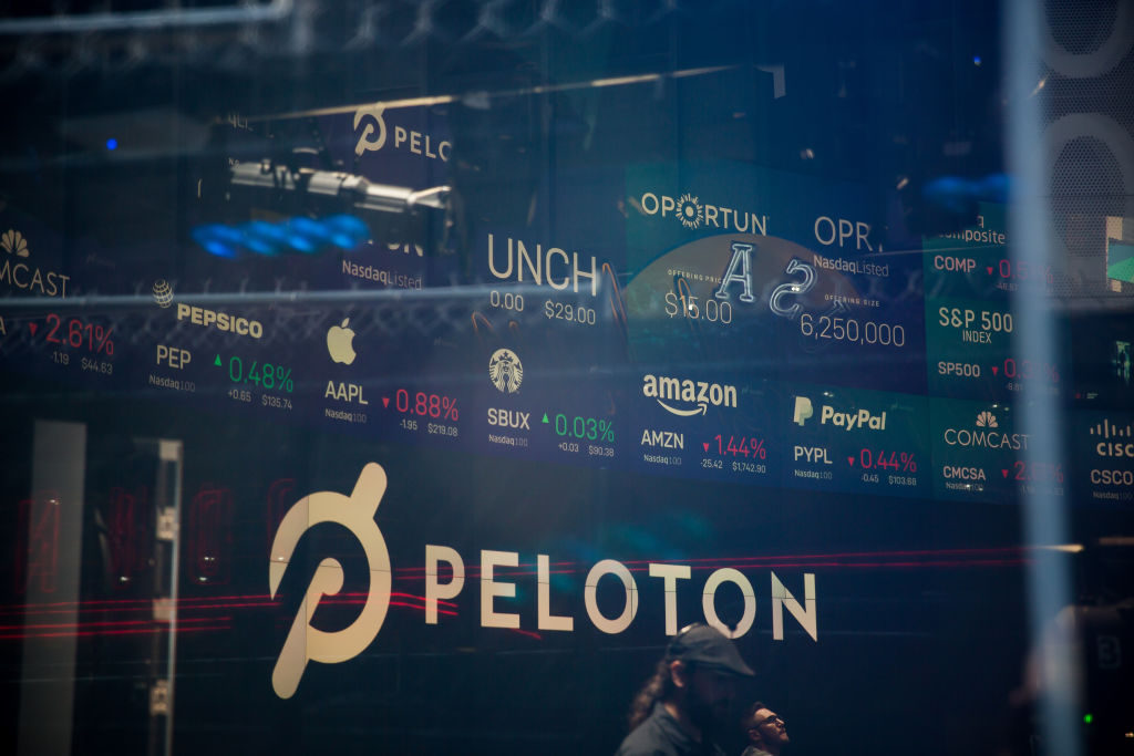 Peloton IPO Stock Drop