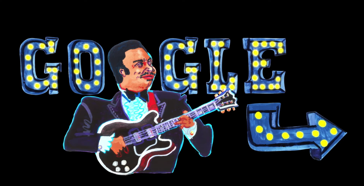 Happy Birthday, B.B. King: Today’s Google Doodle Honors the King of Blues