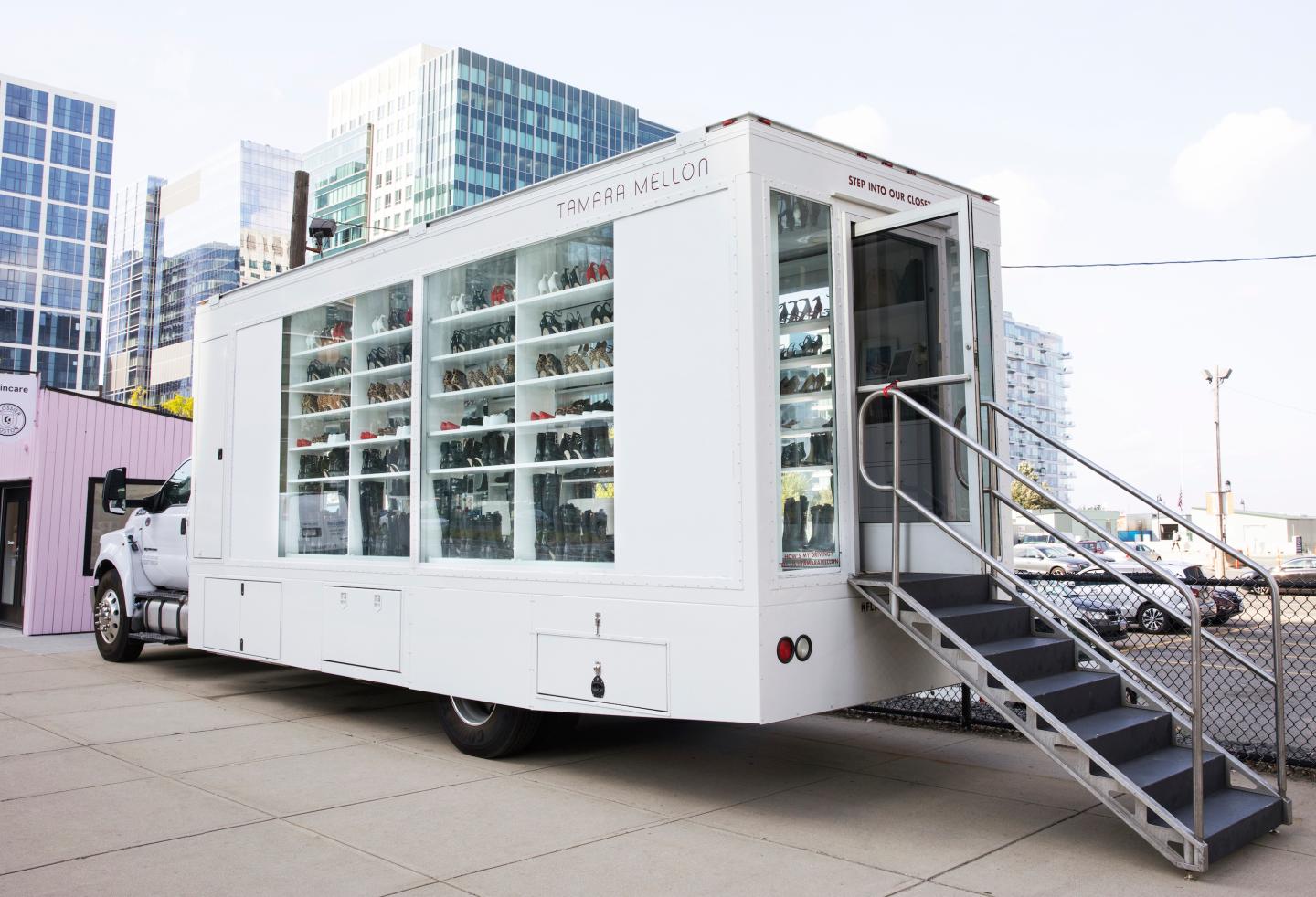Testing the Luxury Shoe Market With a Salon on Wheels