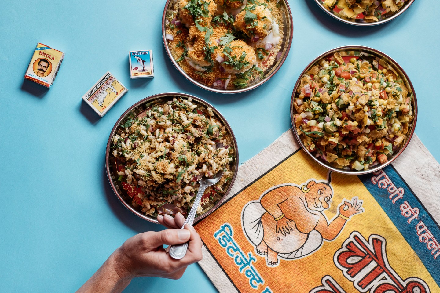 Various Chaat Items - Jack Sorokin rotate