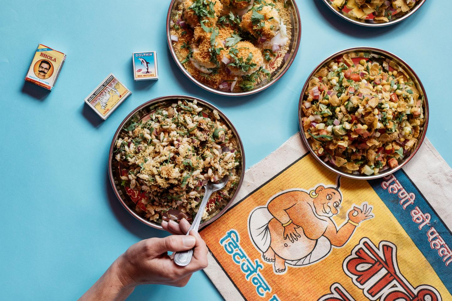 Various Chaat Items - Jack Sorokin rotate