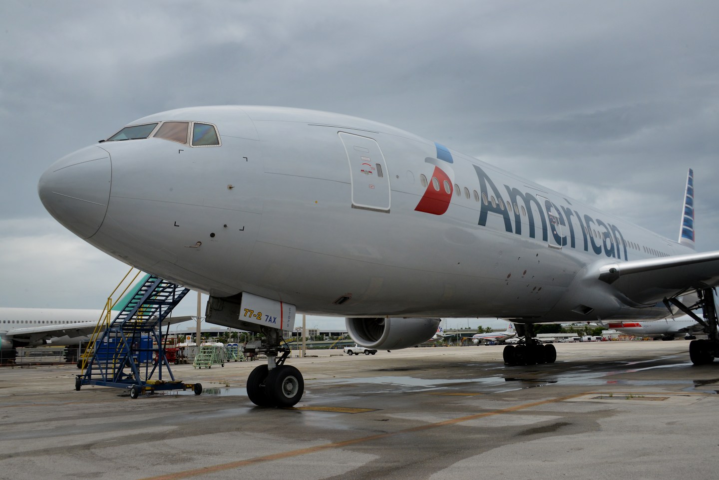 Operations At The American Airlines Group Inc. Terminal Ahead Of Earnings Figures