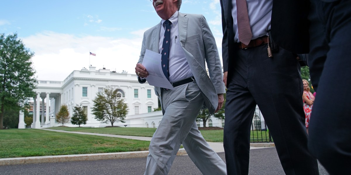 Trump Says He Fired National Security Adviser John Bolton | Fortune