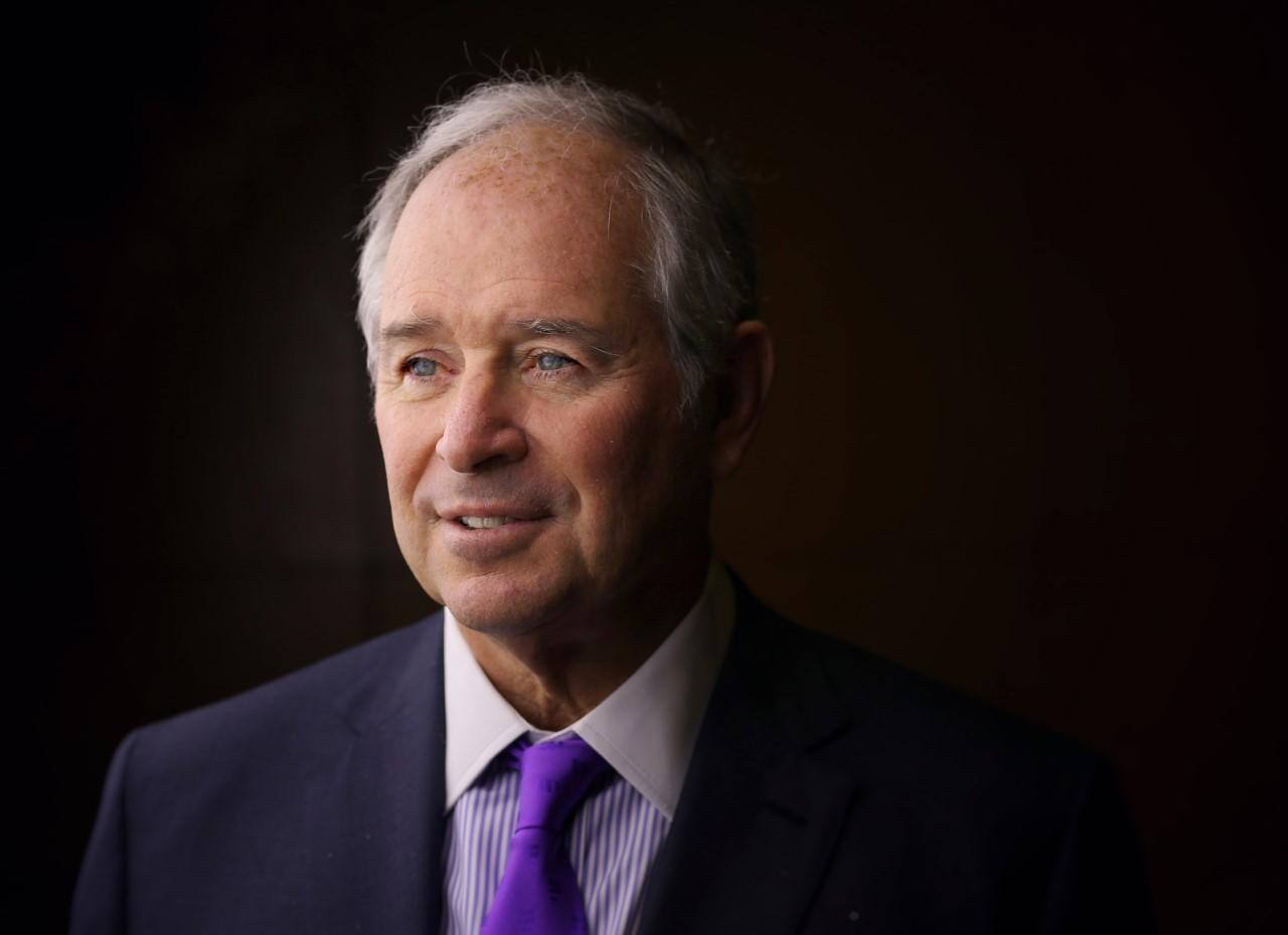 Blackstone CEO Steve Schwarzman on Hong Kong’s Unrest, the Rise of Bitcoin, and Fundraising as an ‘Out-of-Body Experience’