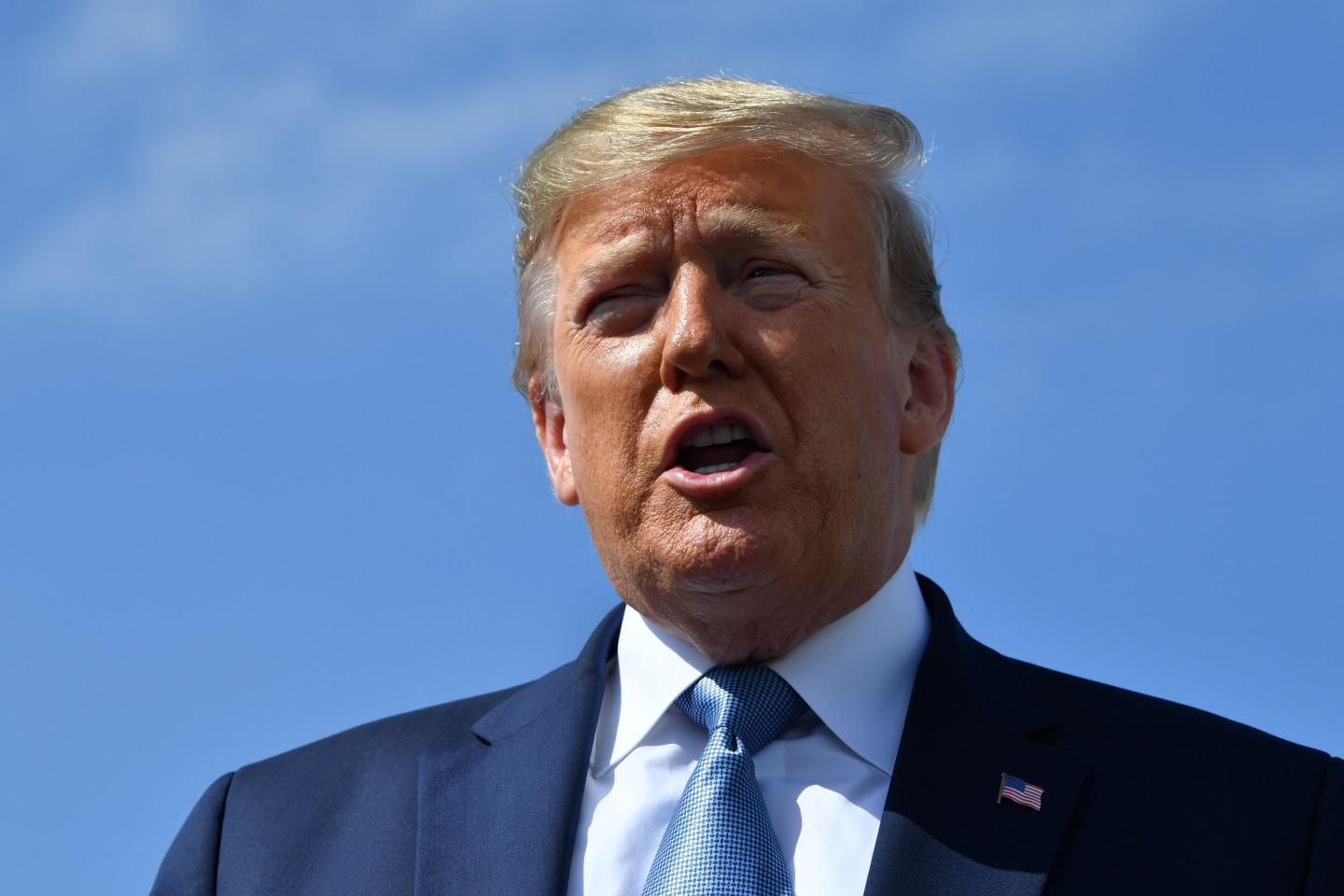 Trump in California