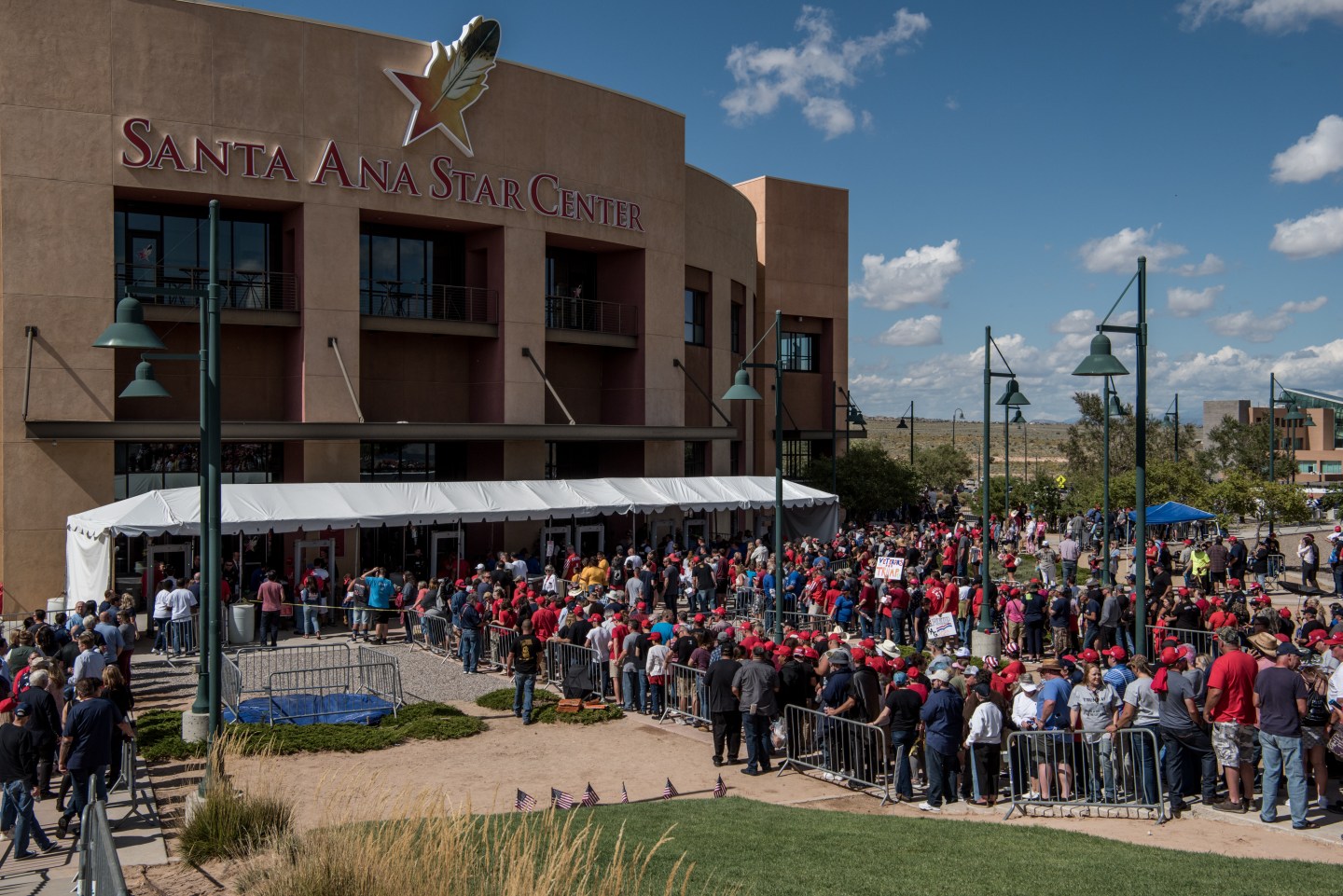 Donald Trump Holds Political Rally In New Mexico