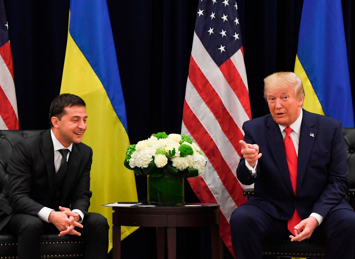 Zelensky and Trump