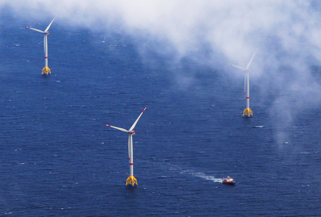 While offshore wind is mainstream in Northern Europe, it's projected to grow rapidly in the next 20 years