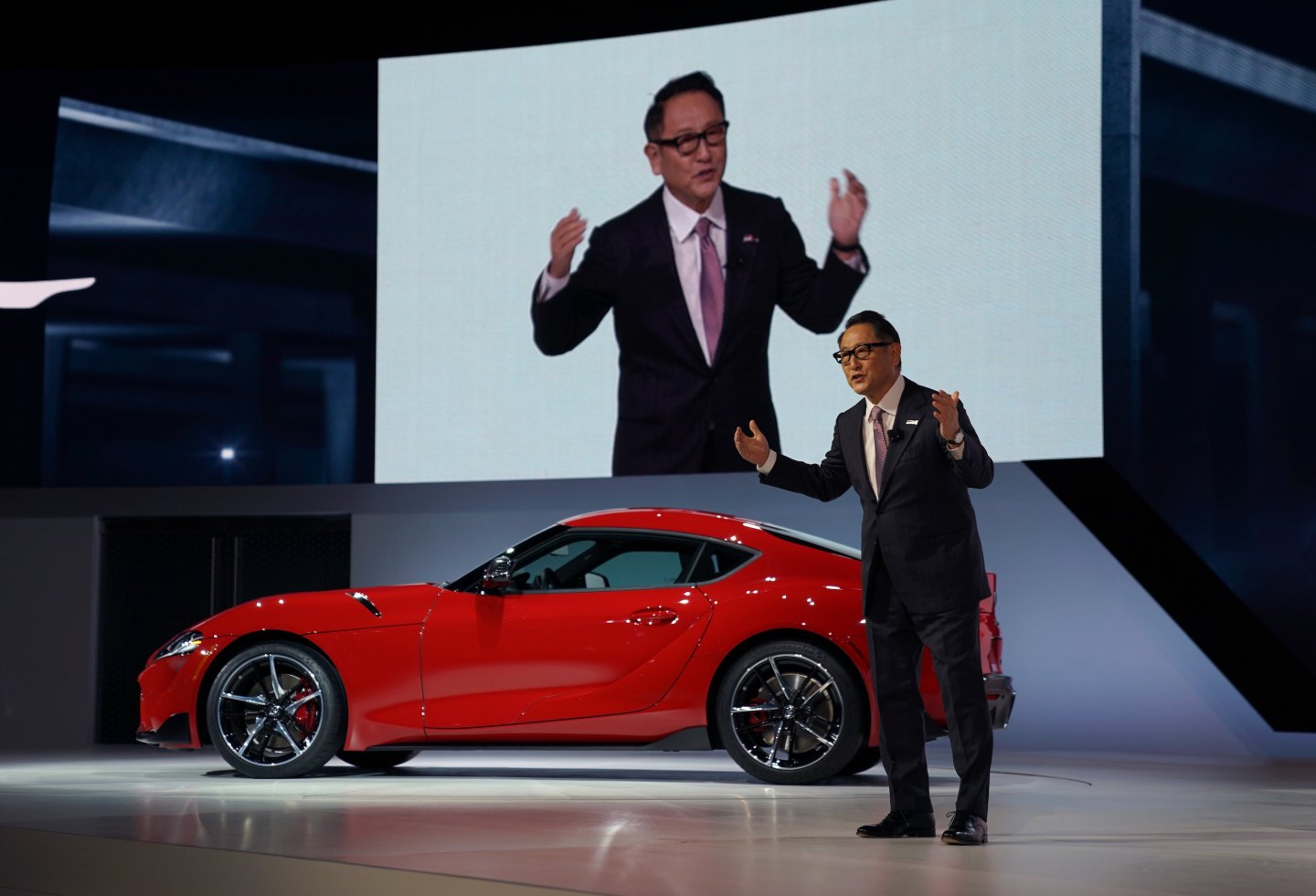Toyota President Akio Toyoda