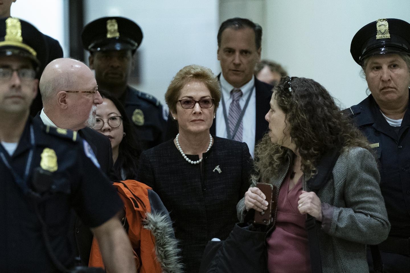 Marie Yovanovitch: Trump Wanted Her Out As Ukraine Ambassador