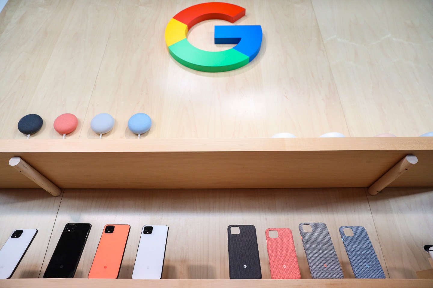 The new Google Pixel 4 smartphone