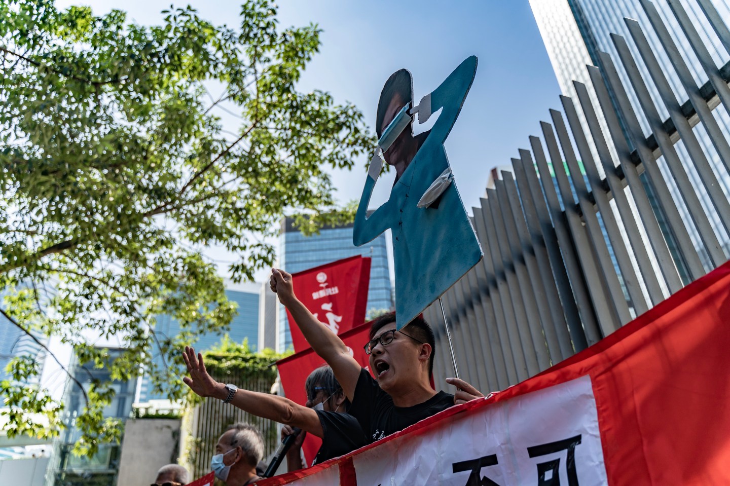 Anti-Government Protests Continue in Hong Kong