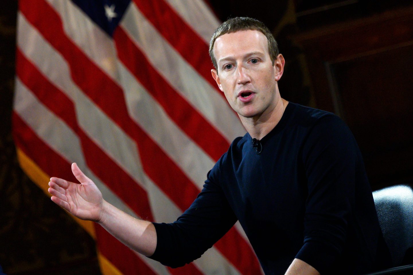 mark zuckerberg speaks in DC