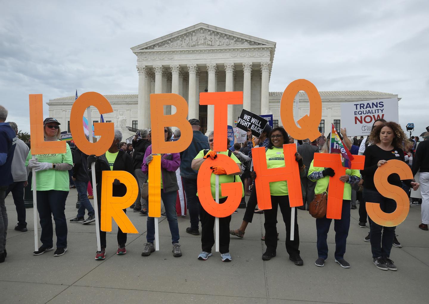 Supreme Court Hears Arguments On Gender Identity Workplace Discrimination