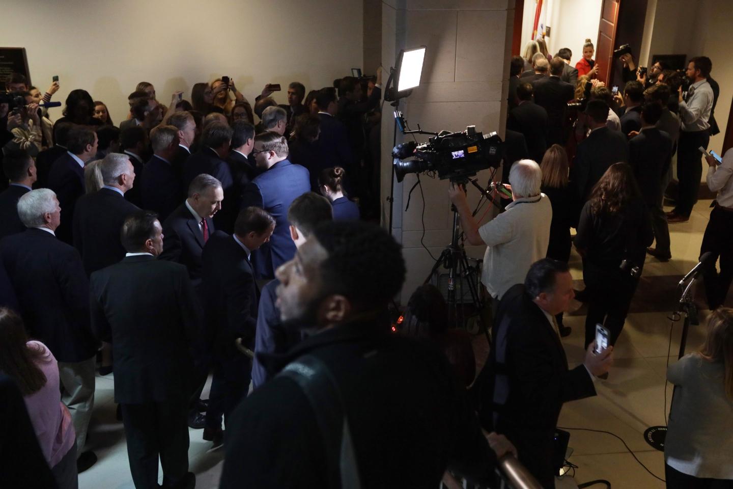 Trump Impeachment Inquiry’s GOP Gatecrashers ‘Finally Reached a Boiling Point’